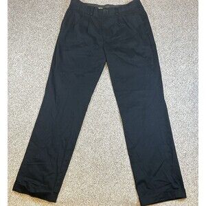 Eddie Bauer Pants Mens 33x32 Classic Fit Sport Chinos Wrinkle Resistant Black